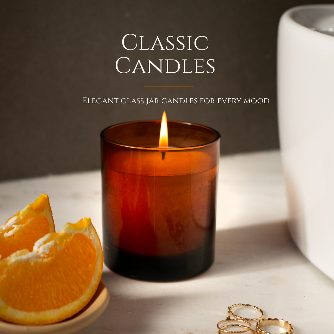 glass candles