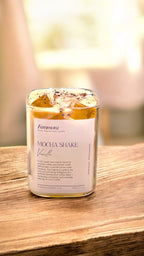 cold brew coffee soy wax candle