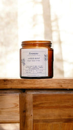 femmora amber rose soy wax  candle