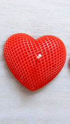 Femmora Handmade Heart Shape Ocean Breeze Candles – A Gift of Love & Calm (Pack of 2)