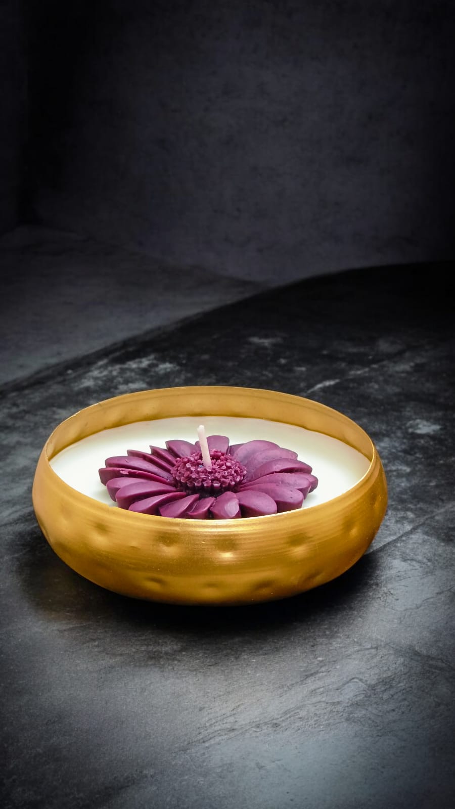 Femmora Handmade Elegance Urli Festive Scented Candle | Long-Lasting Fragrance